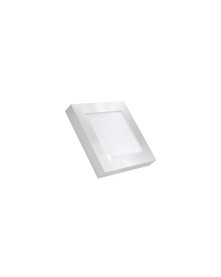 Downlight Led Cuadrado De Superficie Blanco W Atmoss Dow