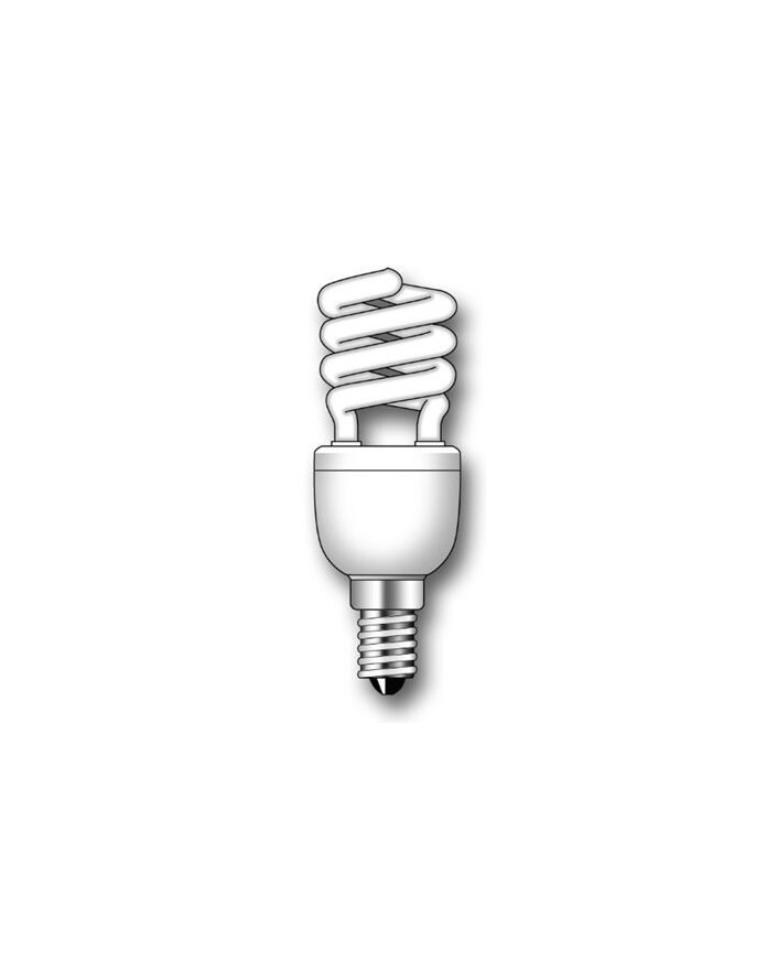 Lámpara Duralux MINI TWIST ECO Luz íntima 7W E14