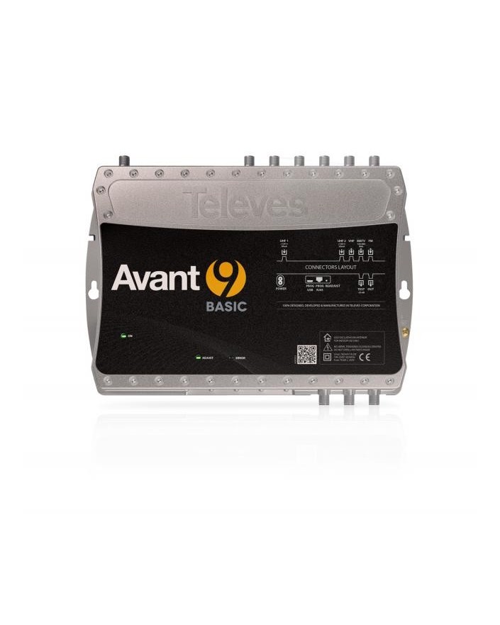 Central Amplificadora Programable Avant 9 Sat