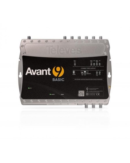 Central Amplificadora Programable Avant 9 Sat