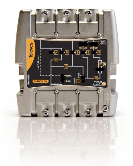 Central amplificadora MiniKom MATVI  5e/1s Easy F