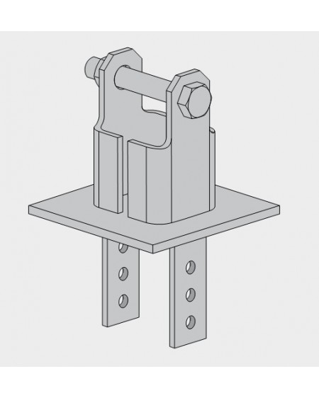 Base basculante para Torre 360 Zinc+RPR