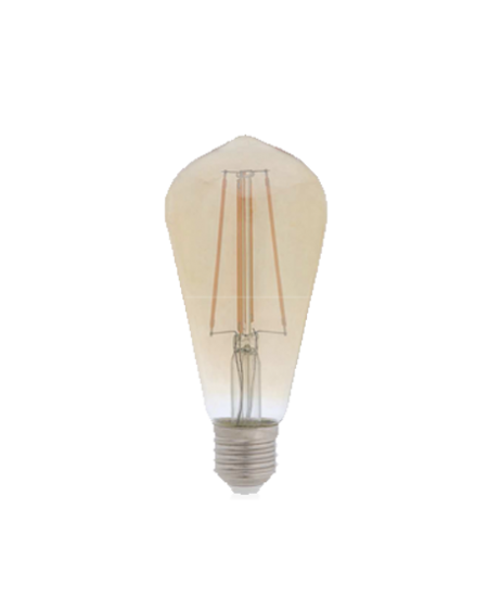 BOMBILLA DECORATIVA AMBAR E-27 DIMMABLE