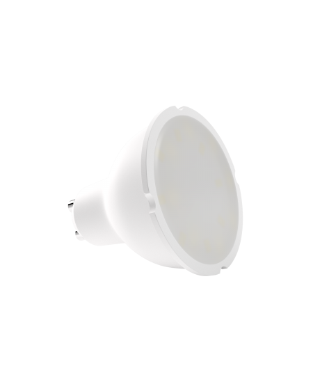 Bombilla dicroica LED SMD 5.5W casquillo GU10 luz blanca