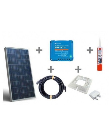 Kit Solar Caravana 150W