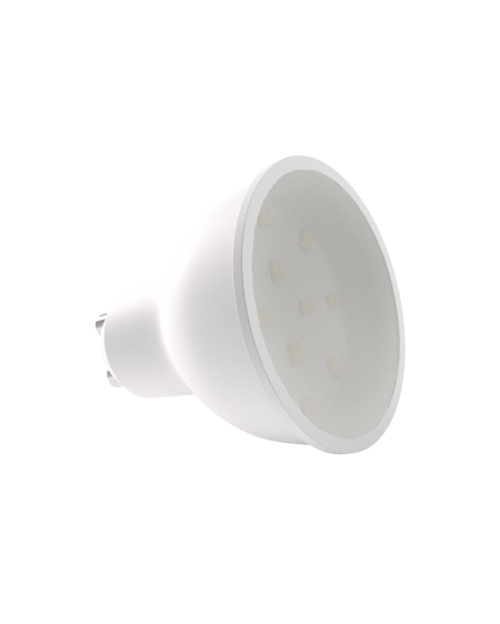 Bombilla dicroica LED SMD 6.5W casquillo GU10 luz blanca