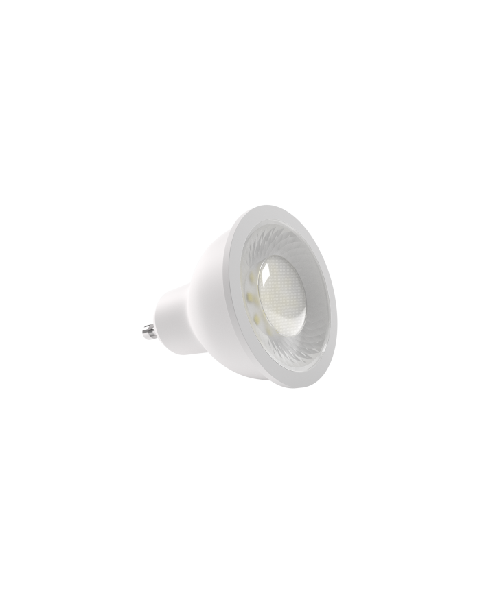 Bombilla dicroica LED SMD 8W casquillo GU10 luz cálida