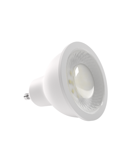 Bombilla dicroica LED SMD 8W casquillo GU10 luz cálida