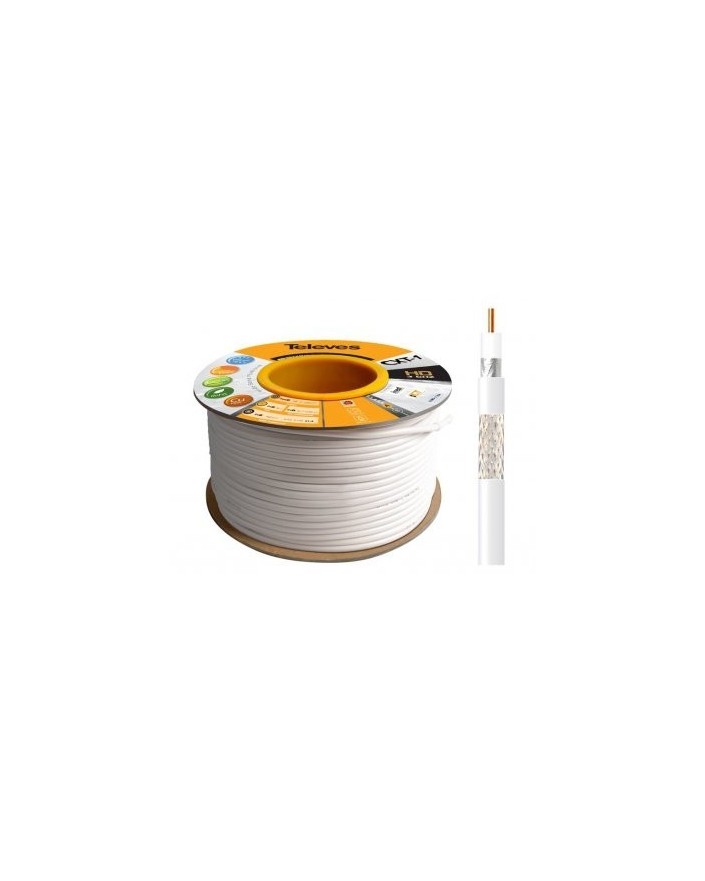 Cable Coaxial CXT-1 Cu+Ac/Al Televes 2127